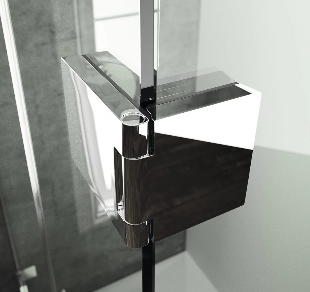 Solva pure Detail rahmenlos Glas Glas Winkel