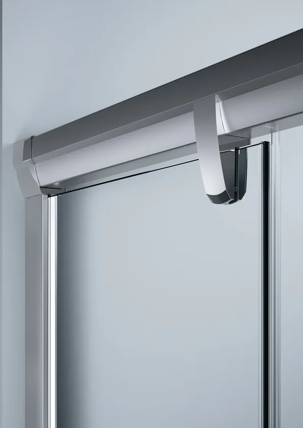Aura elegance Detail Glashalter silbermatt