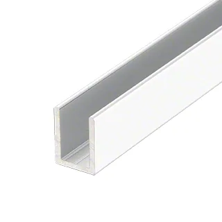 Bild U Profil 10mm SDCD38W weiss ohne Masse